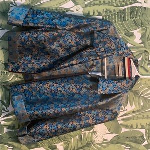 Urban outfitters floral blazer